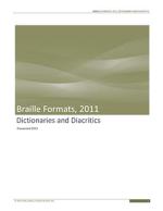 Dictionaries And Diacritics
